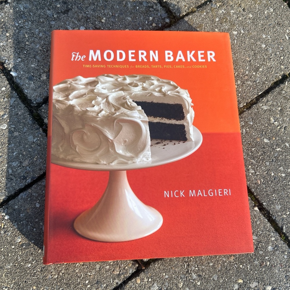 The Modern Baker by - Orange Cover Cookbook